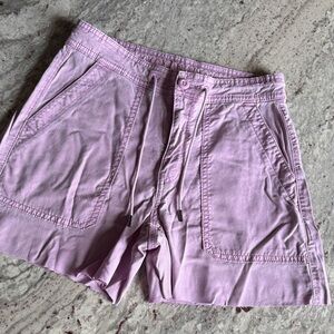 American Eagle Outfitters Lavender Cut-Off Shorts